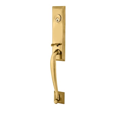 Emtek French Antique Brass Handleset 4424TRTUS7RH 4424TRTUS7RH